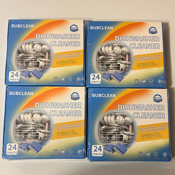 BubClean Dishwasher Cleaner Tablets - Picture 1 of 4